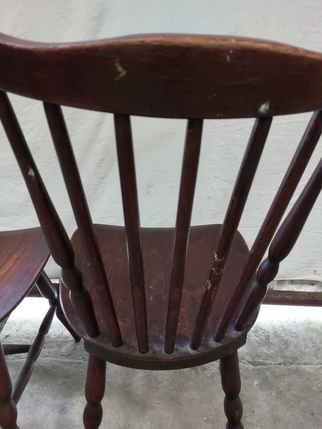 Pair of vintage bistro chairs