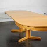 Light oak dining table