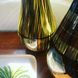 Set of 2 signed Saint Clément vases