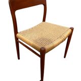 6 chaises Niels Otto Moller modéle 75