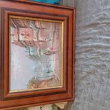 Oil on canvas by Paris Caroline Brunett