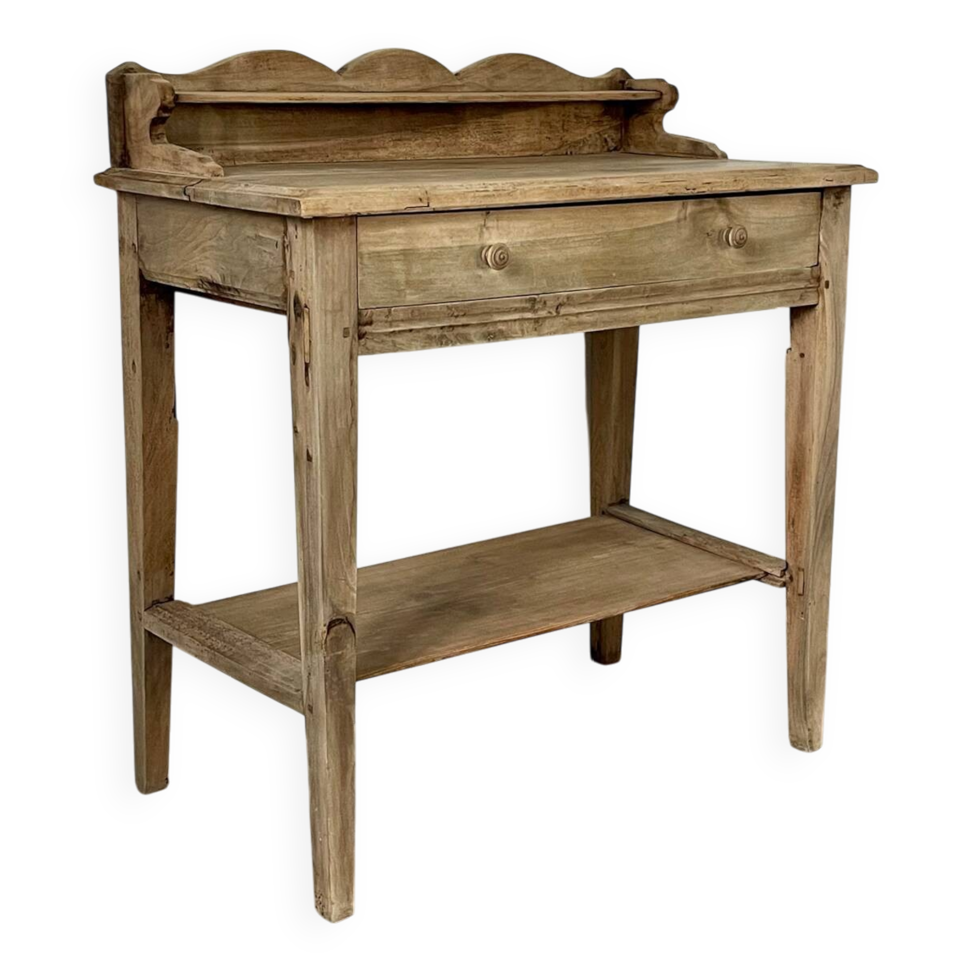 Walnut dressing table