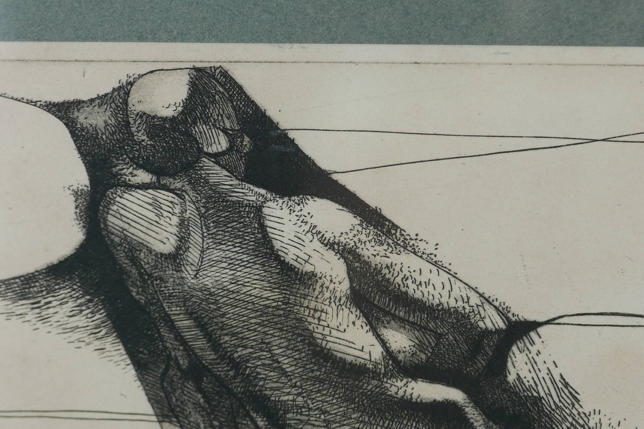 Lithographie de femme George Oudot