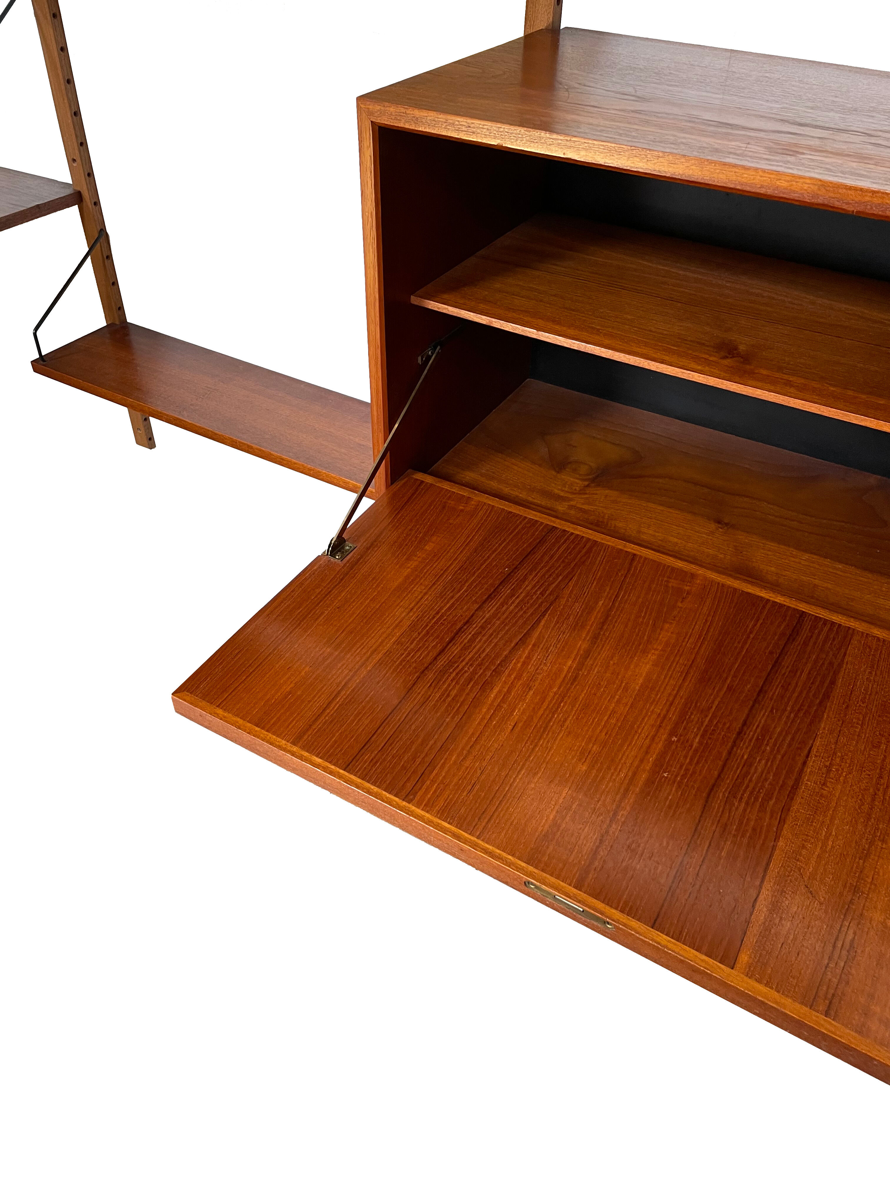 Vintage Poul Cadovius Royal System wall system wall unit