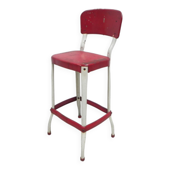 Industrial steel bar stool, stool, Cosco