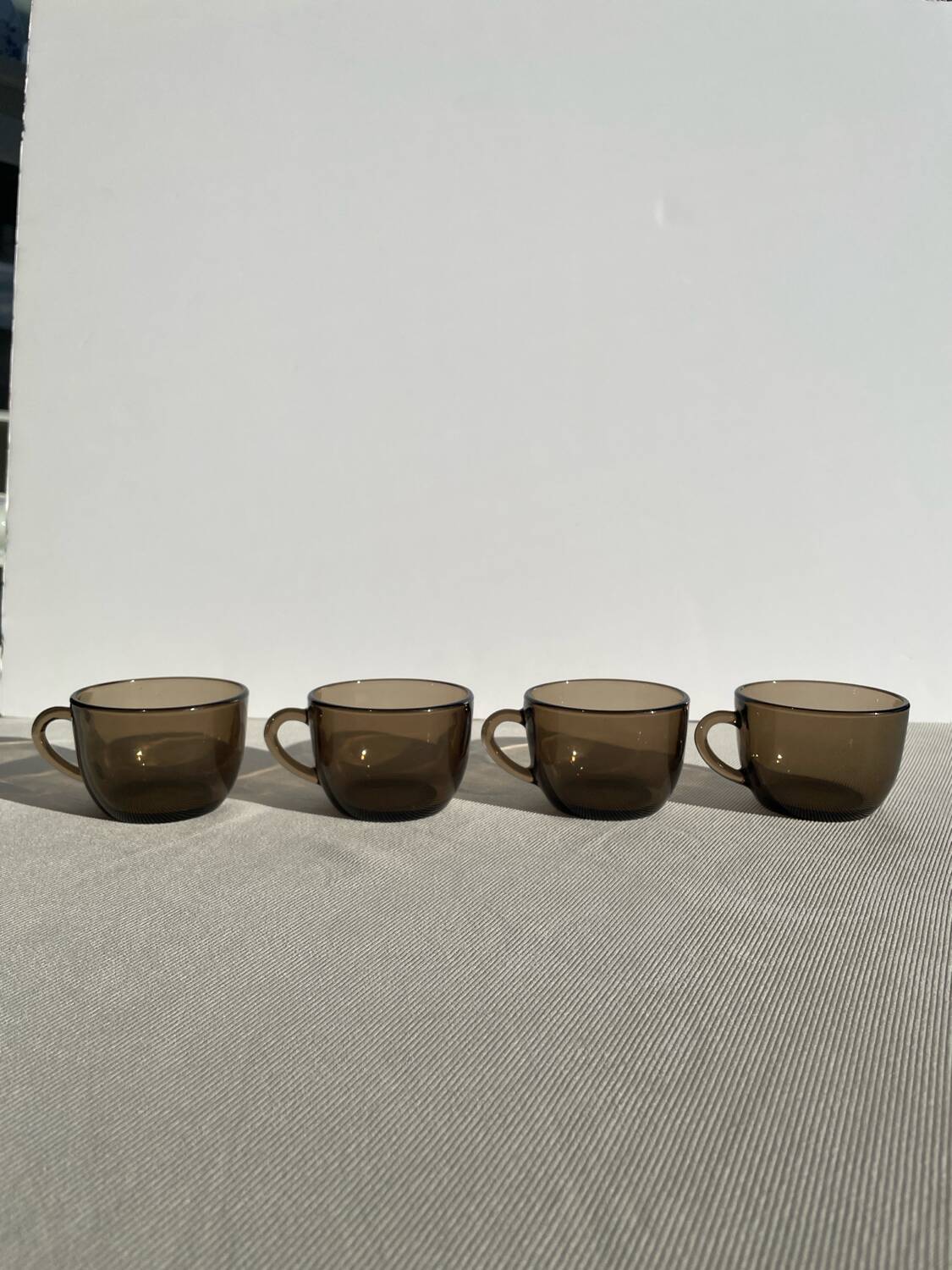 Vereco glass espresso cups