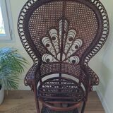 Emmanuelle rattan armchair
