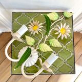 Daisy wall lamp with two arms