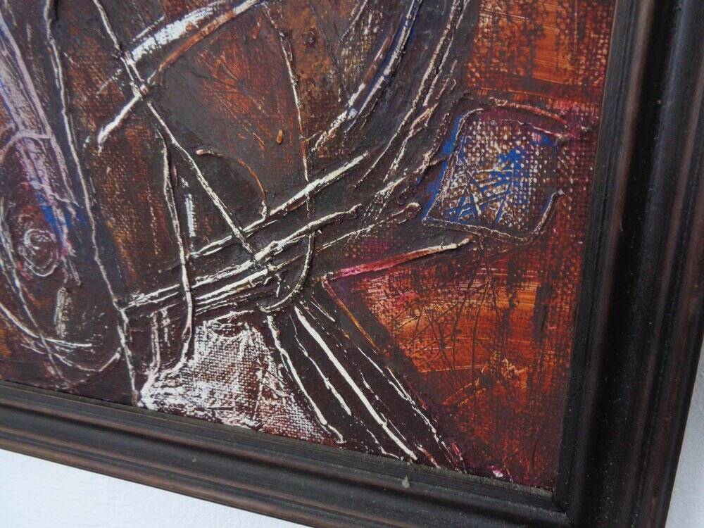 Uljnov, Movement, 1995, Oil on Canvas