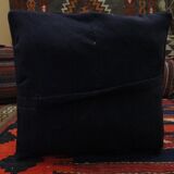 Traditional Handwoven Wool Deep Red Cushion Cover  41x41cm