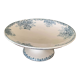 Antique earthenware compotier by Clairefontaine L.G.