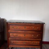 Louis XV chest of drawers