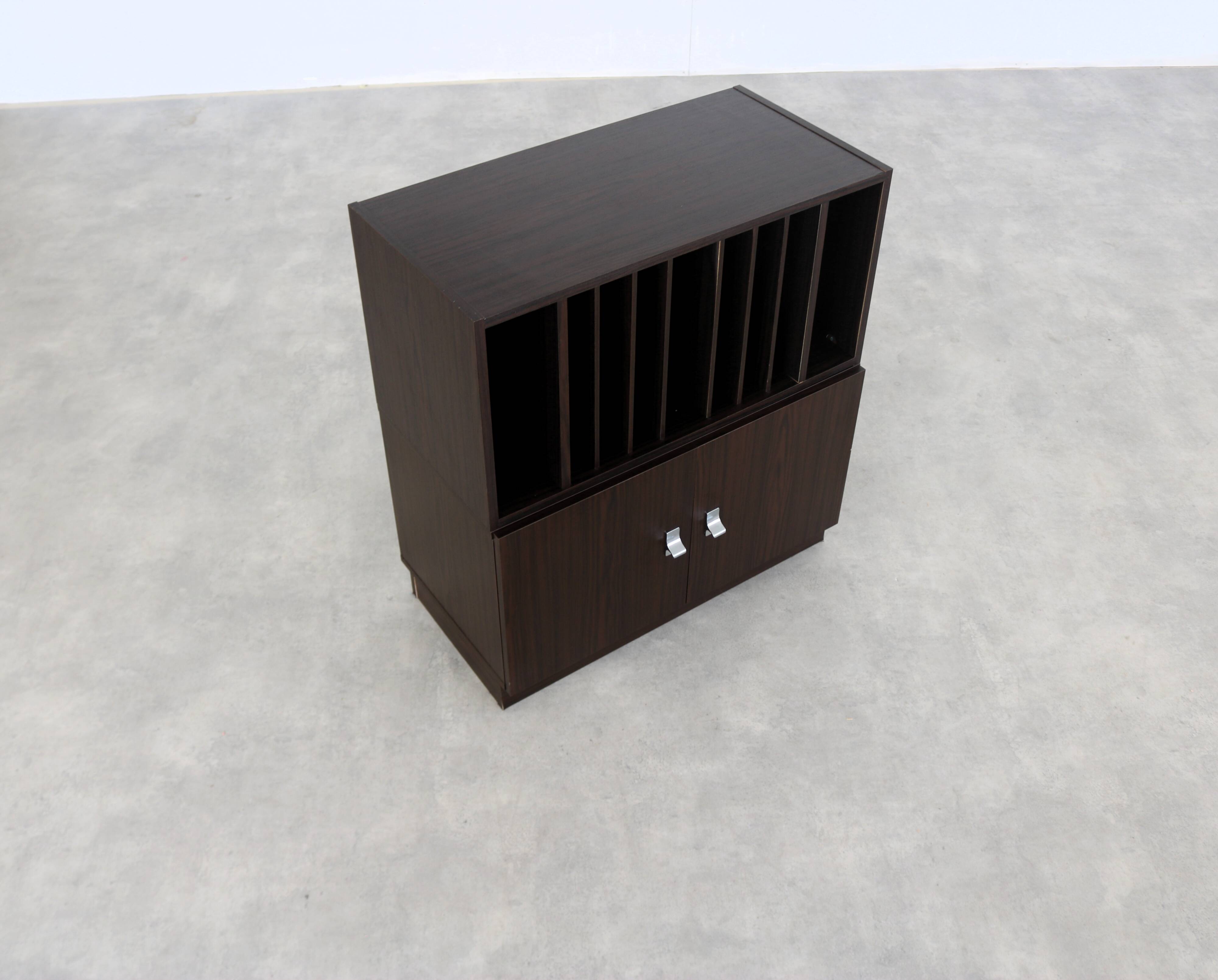 vintage audio cabinet | vinyl cabinet | 80s | Swedish