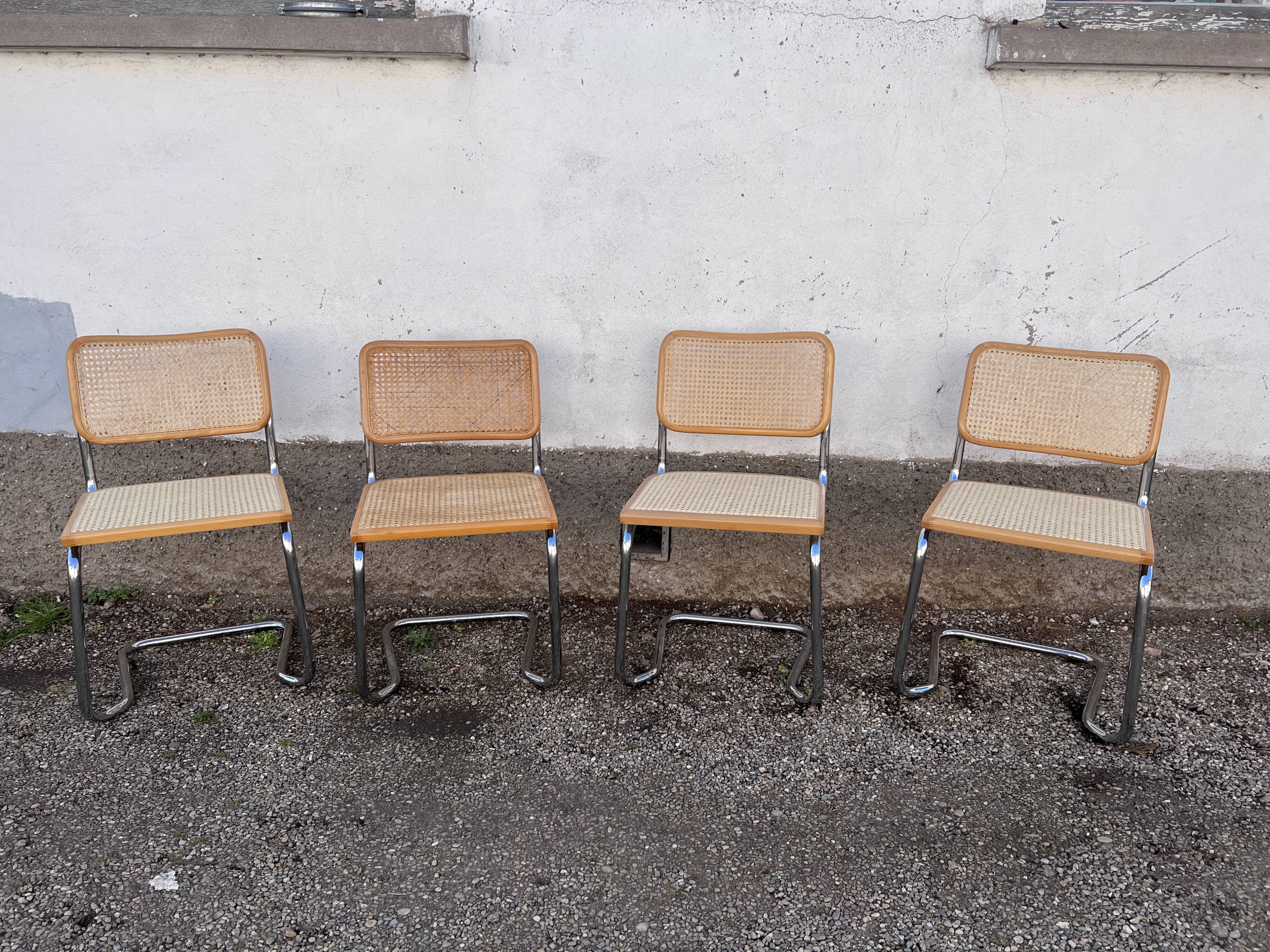 Set of 4 chairs 1950