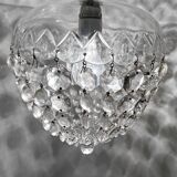 50s crystal hot air balloon ceiling light