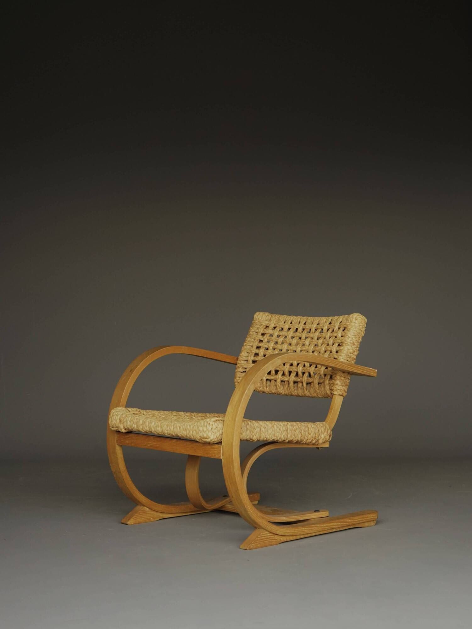 Fauteuil cantilever Art Déco par Bas Van Pelt pour My Home, années 1930