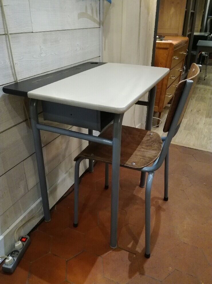 Desk and chair
