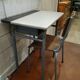 Desk and chair