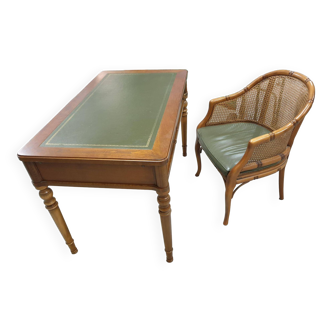 Birk desk and grange brand armchair
