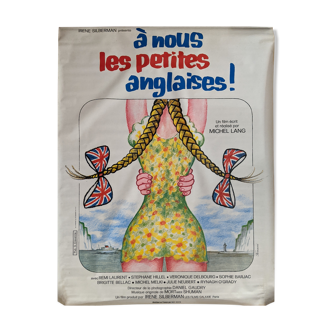 Original movie poster "We little English!" 120x160 cm