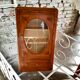Antique toilet cabinet