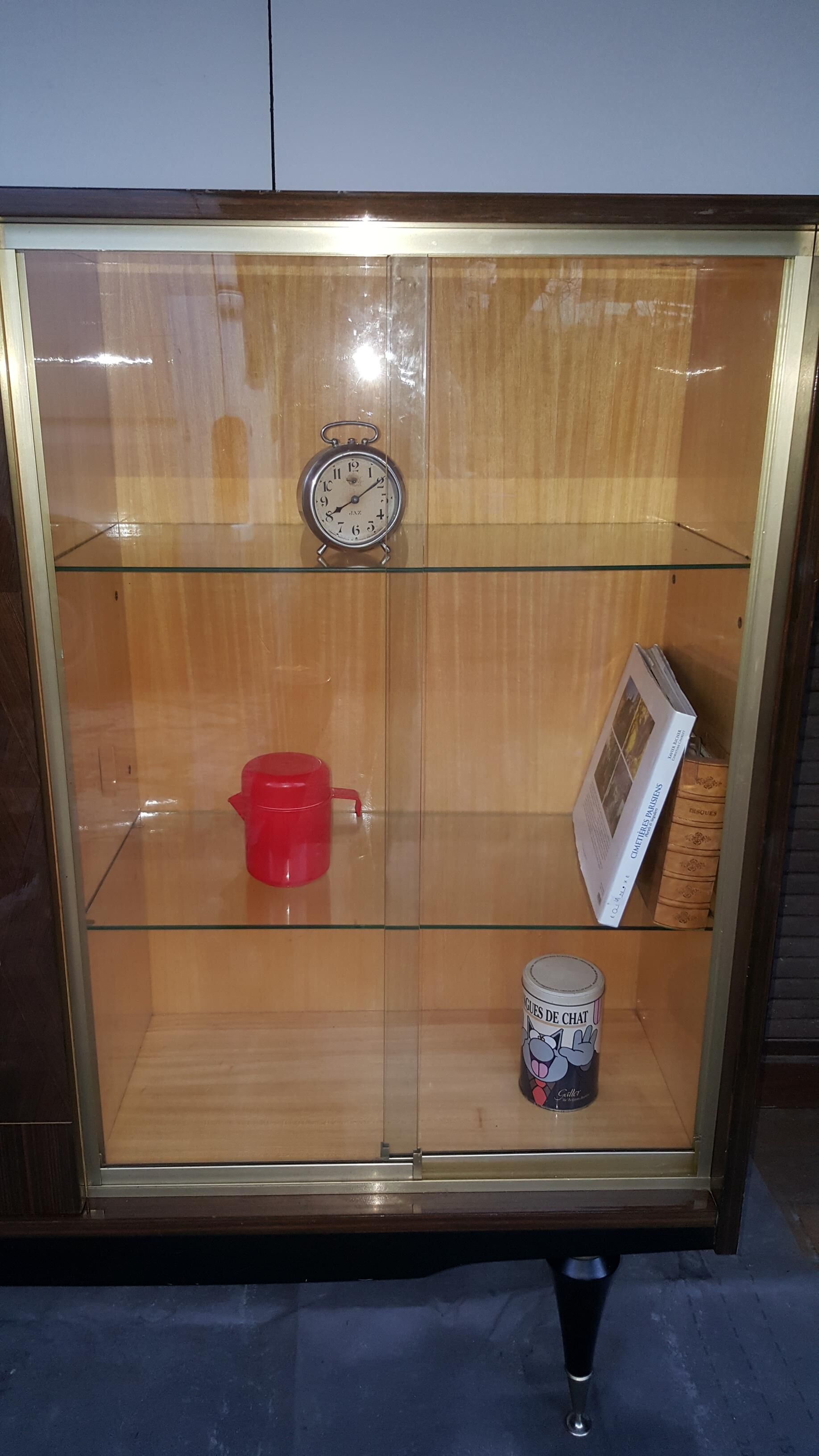 Storefront library vintage buffet