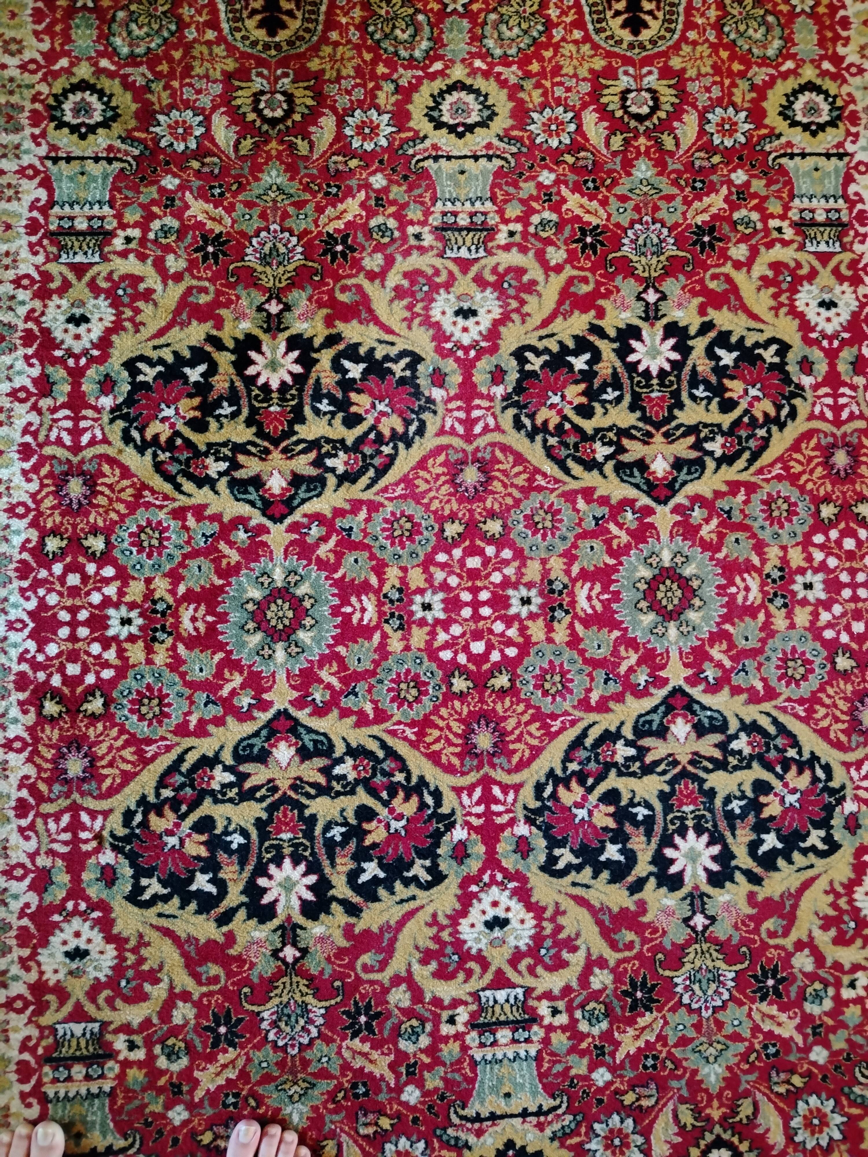 Grand tapis vintage