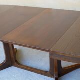 Oval dining table extendable by Baumann