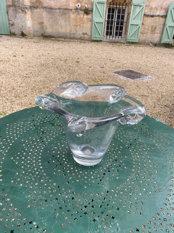 Vase Daum en cristal