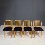 Dining chair set by Antonín Šuman, Czechoslovakia, 1970