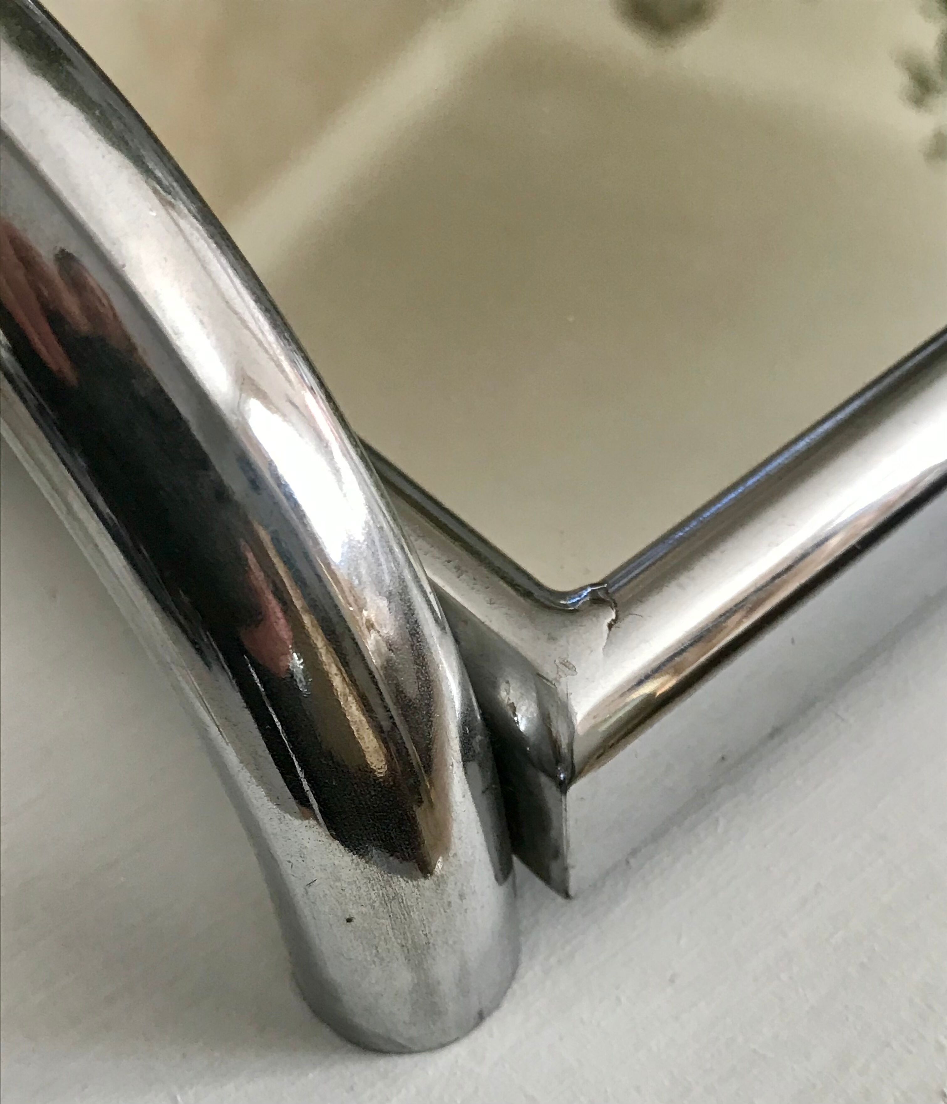 Art deco mirror tray 59x36cm