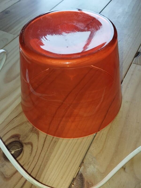 Lampe GAVIK orange – IKEA vintage, modèle rare.