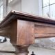 Oak table in Louis XIV style 1900