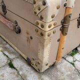 Old suitcase travel trunk early 1900s