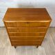 Scandinavian chest of drawers 6 vintage teak drawers, 60s
