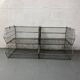 Modular industrial wire shelves