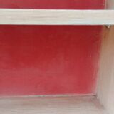 Vintage old design shelf