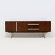 Dutch Minimalist Wenge Wooden Sideboard by Tijsseling 1970s