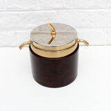 Vintage ice cube bucket, Freddotherm ice bucket, swiss made