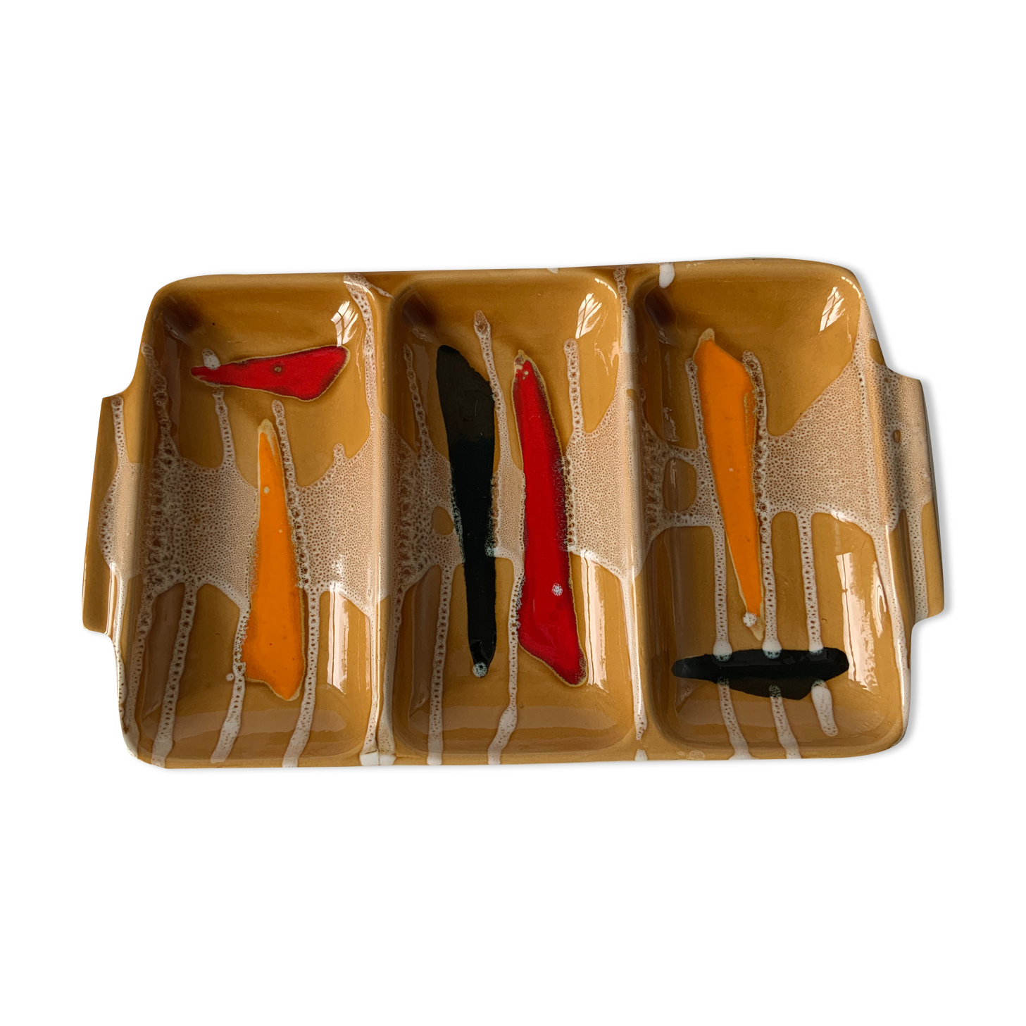 Compartment dish 50' Selency x Monoprix Croisé Laroche