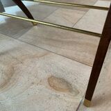 Magazine rack - vintage reading saddle