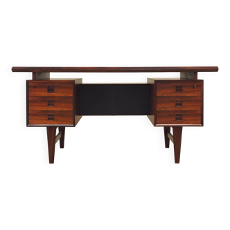 Rosewood desk, Danish design, 1970s, production: Denmark