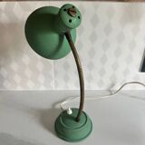 Vintage green bedside lamp