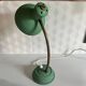 Vintage green bedside lamp