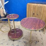 Vintage tripod bar table circa 1970