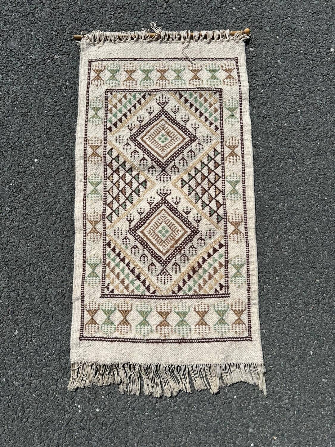 Handmade Tunisian rug