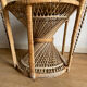 Emmanuelle armchair in rattan 60s