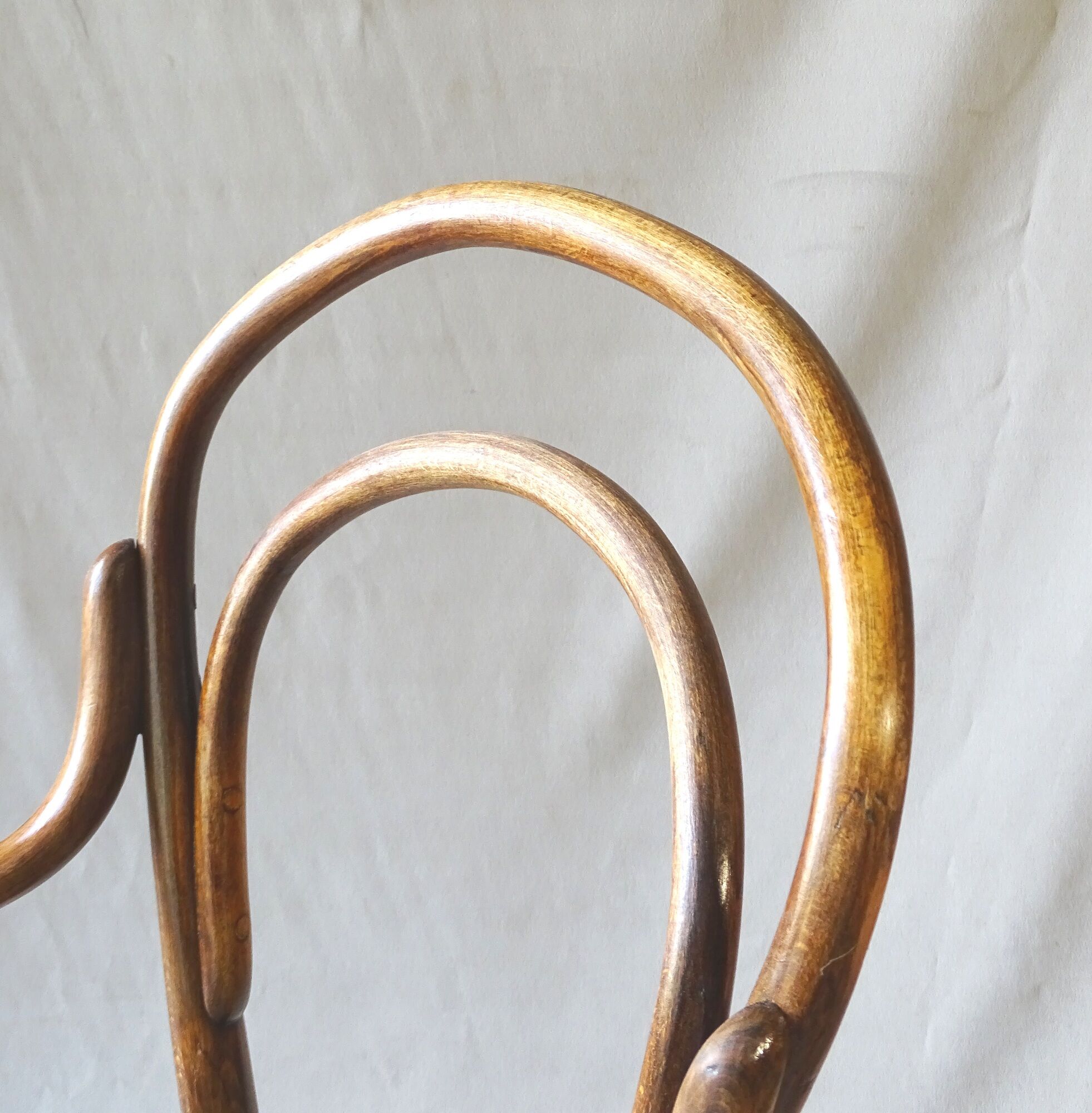 Bistro armchair wood-curved by Ungvar , 1905 n°14 1/2