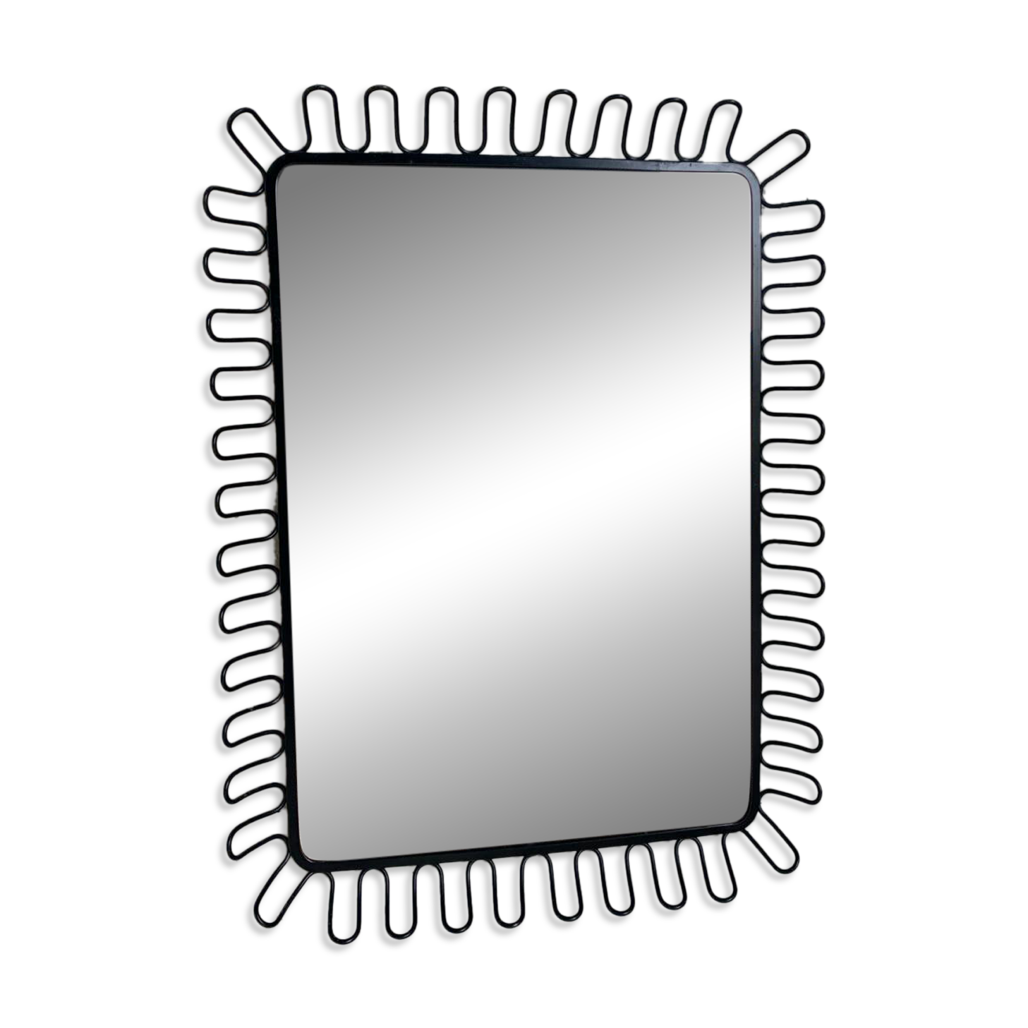 IKEA Mandal mirror from the 80s.