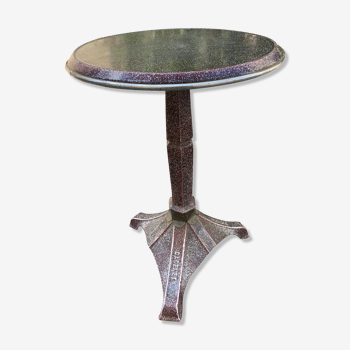 Cast iron pedestal table "The Gleaner"